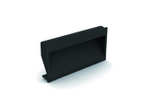 Flush handles with fixing clips