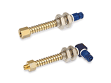 VPA - VACUUM CUP HOLDERS - THREADED CONNECTION MALE OR FEMALE, STEEL, ALUMINIUM AND BRASS