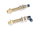 VPD - MINI VACUUM CUP SPRING SUSPENSIONS - THREADED CONNECTION MALE OR FEMALE, STEEL, ALUMINIUM AND BRASS
