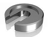 Slotted washers