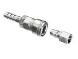 Pneumatic quick couplings