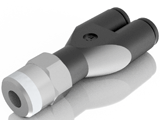 Y pneumatic fittings
