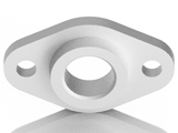 Hydraulic plain or threaded plain oval flanges