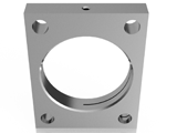 Hydraulic rectangular flanges