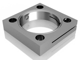 Hydraulic square flanges