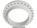 Hydraulic weld-on neck flanges