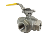 Stainless 3-Way Ball Valves