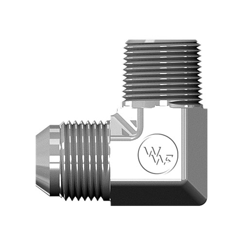 Male JIC To Male BSPT 90° Elbow