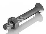 Countersunk head bolts