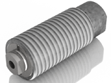 Threaded-body hydraulic cylinders