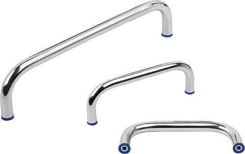 Köprü tutamaklar, paslanmaz çelik, contalı Hygienic DESIGN