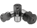 Locating pins with flattened ball-end Form D