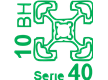 PROFILES SERIES 40 SLOT 10 BH