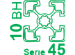 PROFILES SERIES 45 SLOT 10 BH