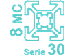 PROFILES SERIES 30 SLOT 8 MC