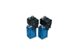 3-WAY SERVO-CONTROLLED VACUUM SOLENOID VALVES WITH TWO ELECTRIC COILS