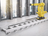 Robottracks floor