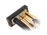 Entry systems for cables with and without connectors