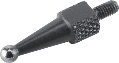 Probe inserts with ball point