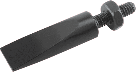 Probe inserts knife point