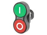 Illuminated twin push-buttons Ø 22
