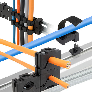 Cable management & strain relief