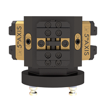 96mm Top Tooling, 52mm Integrated Tombstone w/ 3x 100mm Self-Centering Vises
