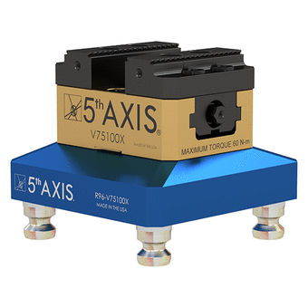 96mm Top Tooling, 2x 100mm Self-Centering Vises