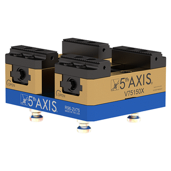 96mm Top Tooling, 2x 150mm Self-Centering Vises
