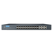 Ethernet Switch; Industrial Rackmount L2 Managed Switch with 48VDC