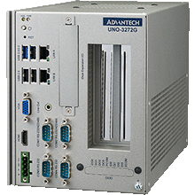 Embedded Automation Computers; Intel® Celeron J1900 Automation Computer with 2 PCI(e) Expansion Slots, 2 x GbE, 1 x mPCIe, HDMI, VGA - UNO-3272G