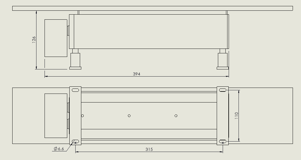 Unit L1 4x4 Unit AGR Automation Ltd - Free CAD models - L1-600 Linear Drive Unit and ...