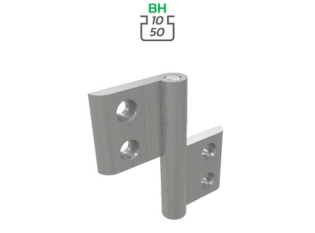 Aluminium hinge