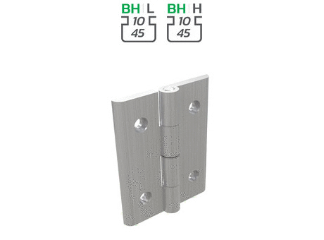 Aluminium hinge