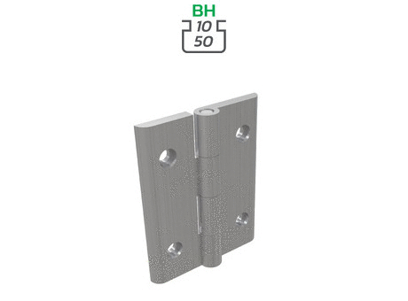 Aluminium hinge