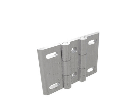 Aluminium hinge