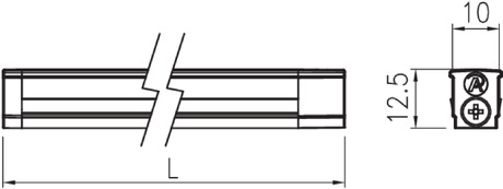 Alusic - Free CAD models - Led profile - TraceParts