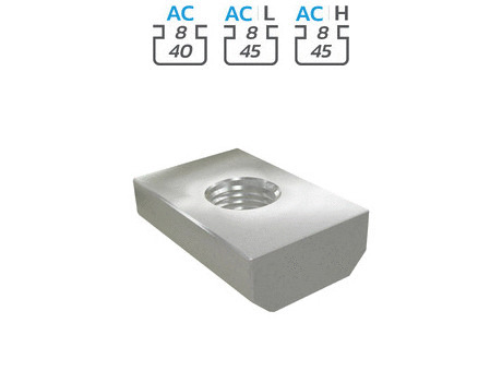 Rectangular nut