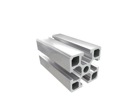 Aluminium profile section, 40x40 mm
