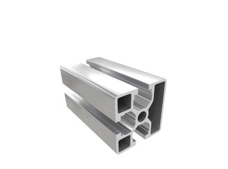 Aluminium profile section, 40x40 mm