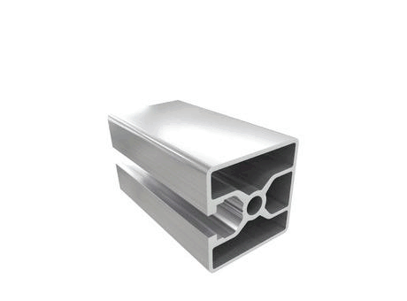 Aluminium profile section, 40x40 mm