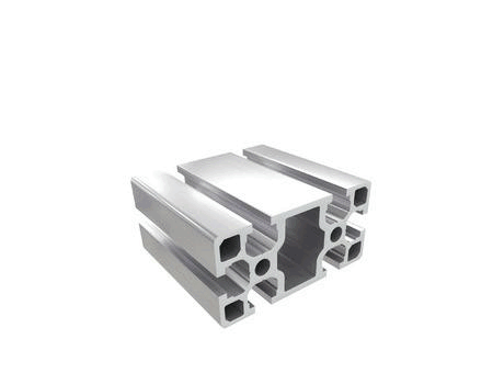 Aluminium profile section, 40x80 mm