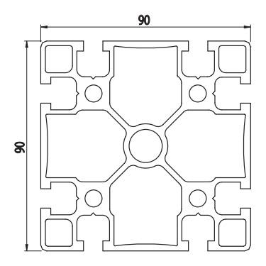 Dimensioned drawing