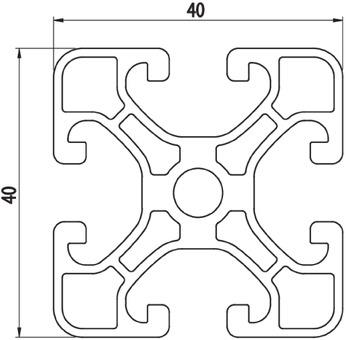 Dimensioned drawing