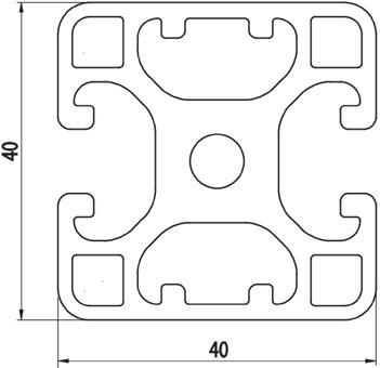 Dimensioned drawing