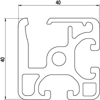 Dimensioned drawing
