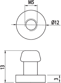 Dimensioned drawing
