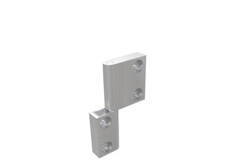 Aluminium hinge