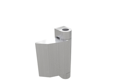 Aluminium hinge
