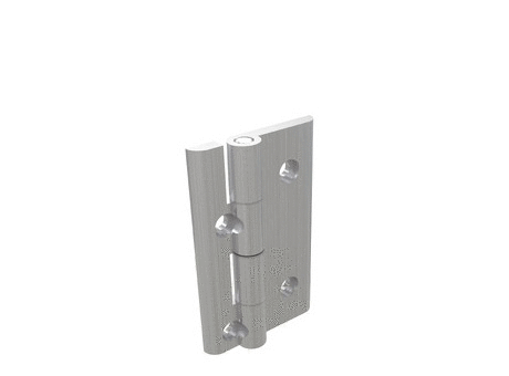 Aluminium hinge